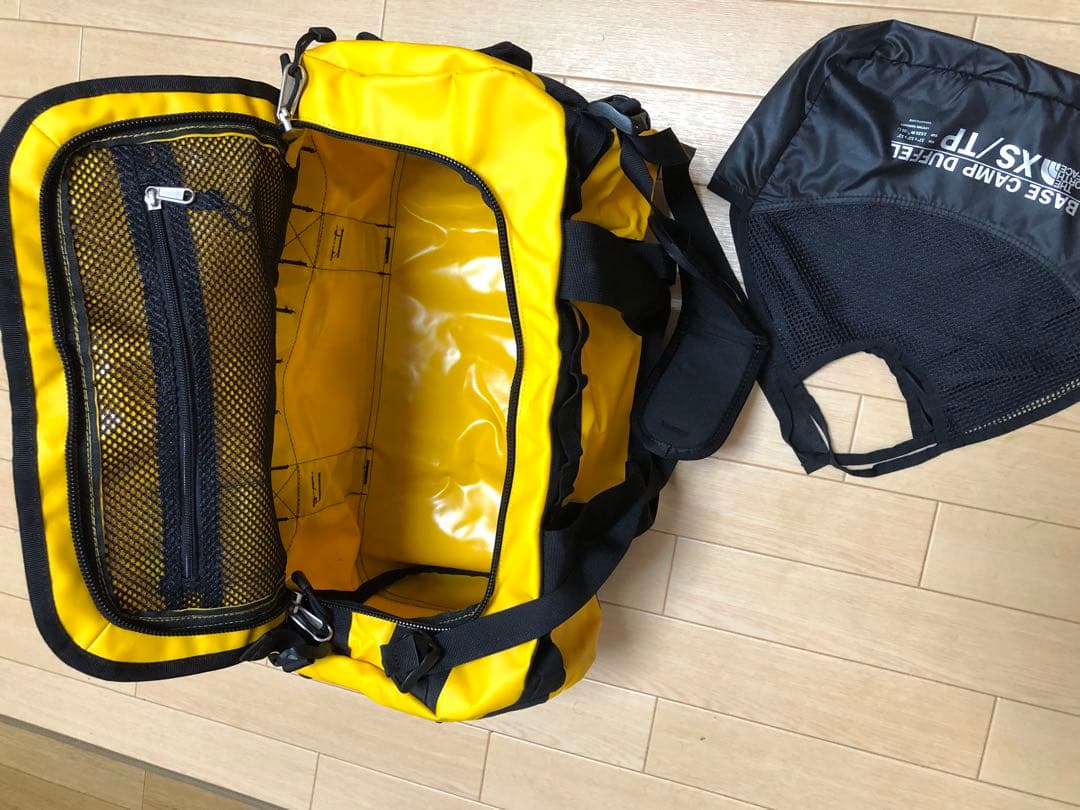THE NORTH FACE ボストンバッグ イエロー　25L