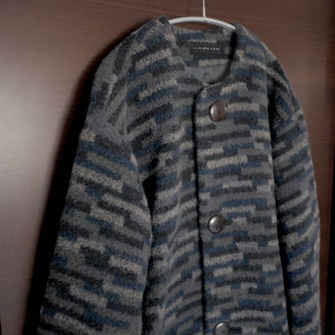 ヨーガンレール アルパカ混ウールハーフコート