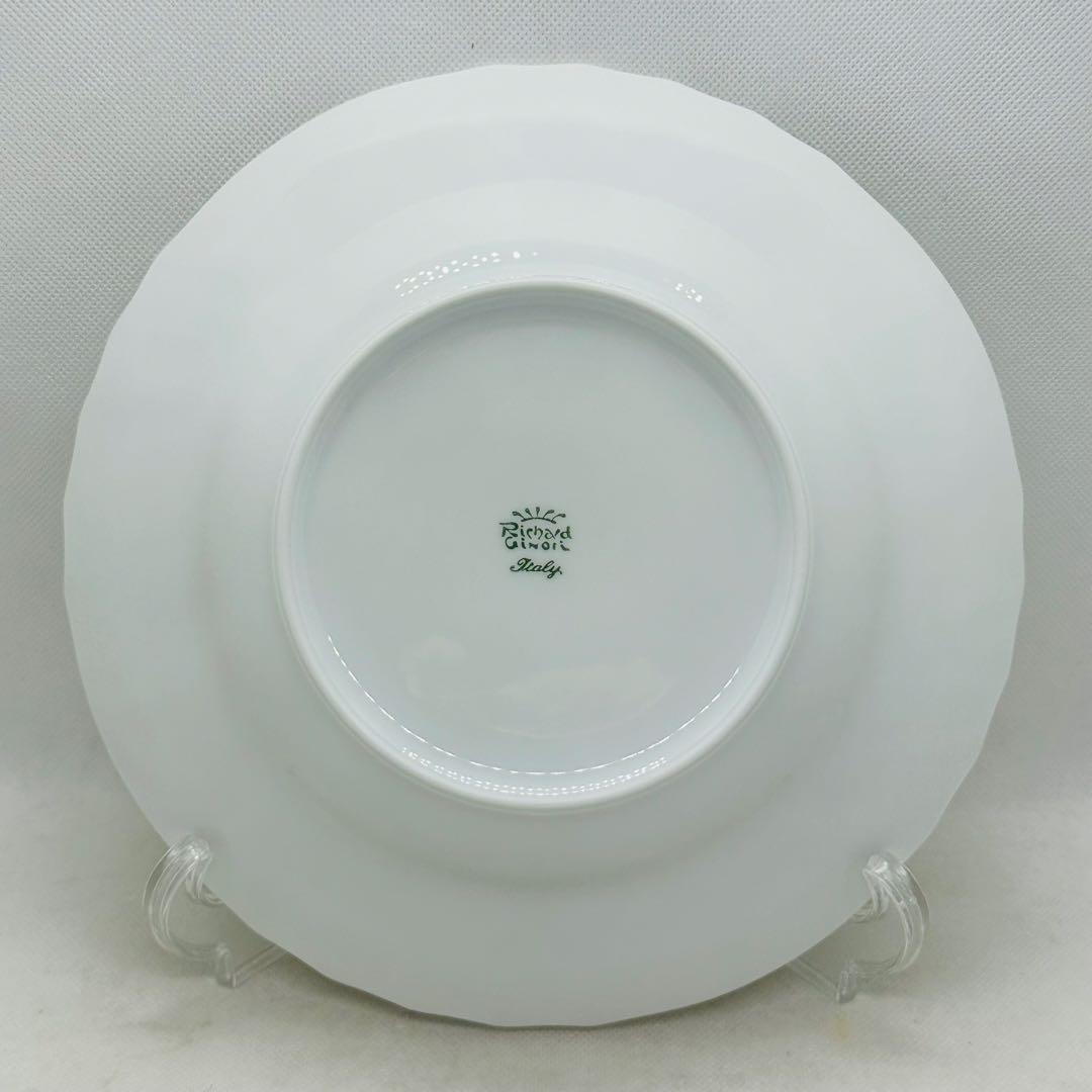 リチャードジノリ ベッキオホワイト スープ パスタ プレート 6枚セット