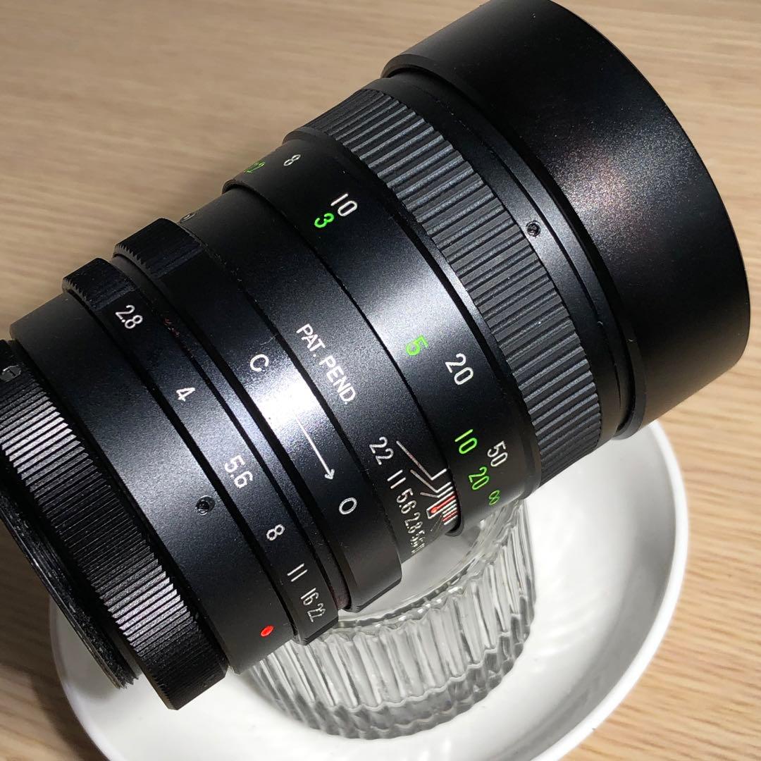 レア？　CAMBRON 135mm f2.8 m42マウント