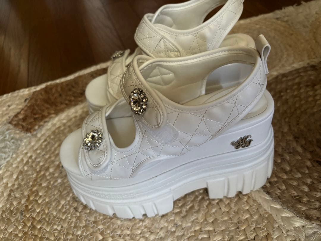 ミシェルマカロン 厚底サンダル