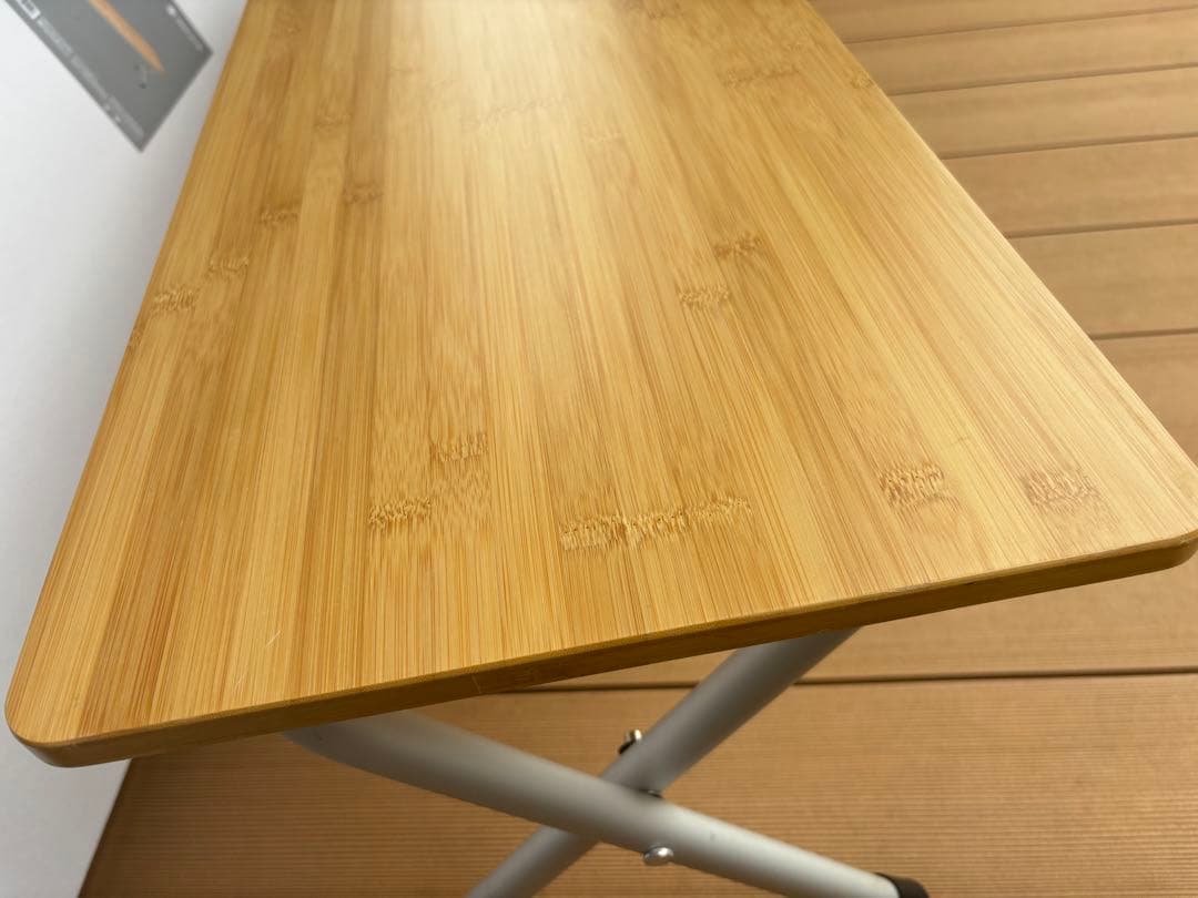 【中古】スノーピーク LV-066TR フォールディングシェルフロング 竹