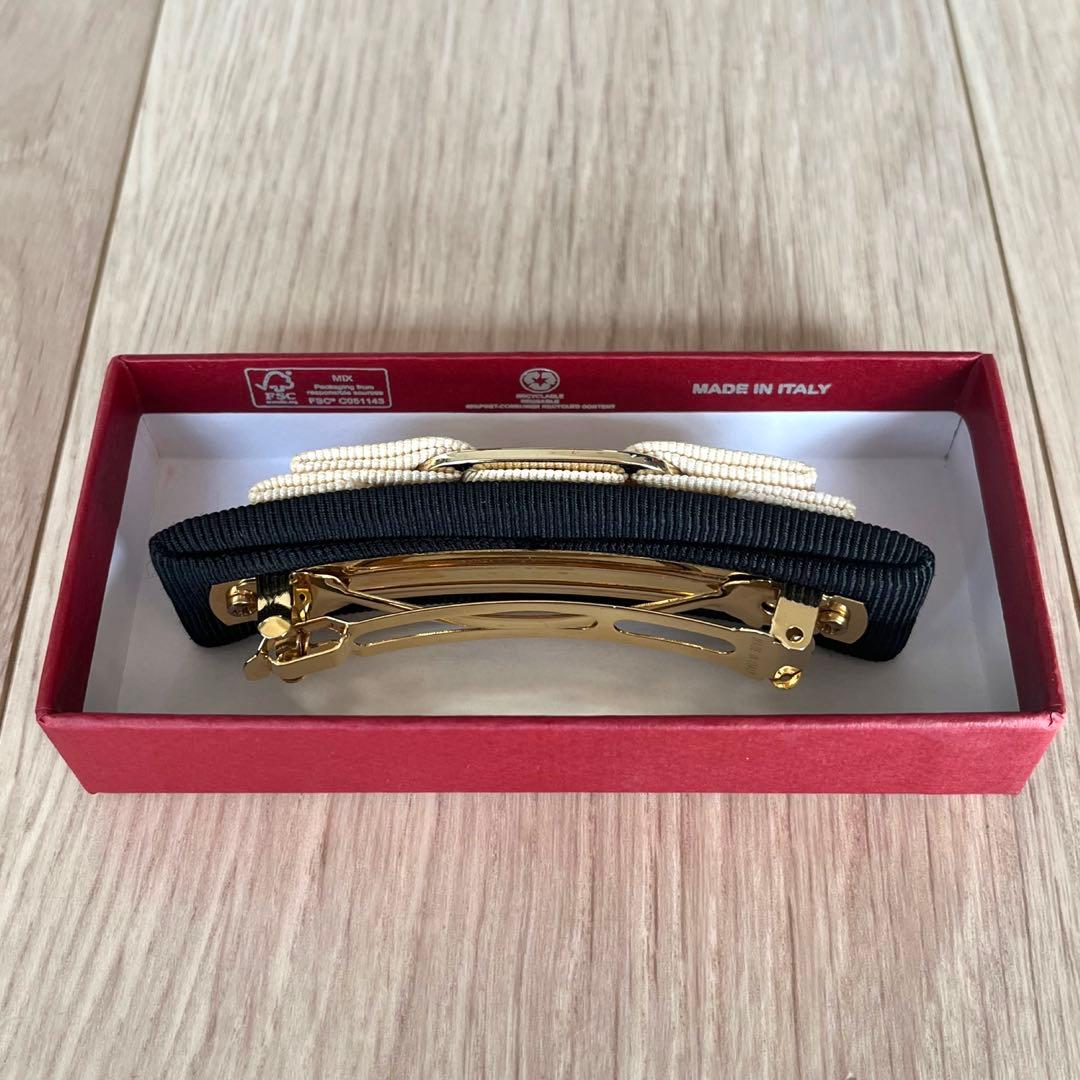 【お値下げ中！】Salvatore Ferragamo リボンバレッタ　箱付き