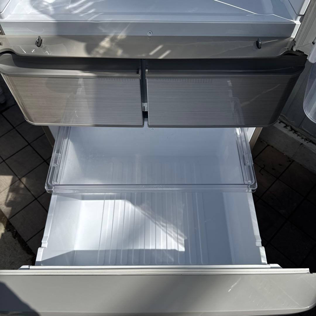 送料込 SHARP 冷蔵庫 どっちもドア プラズマクラスター搭載 412L