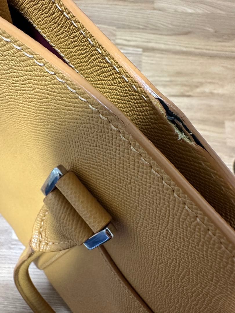 BVLGARI メンズ トートバッグ ビジネスバッグ ベージュ　保存袋あり