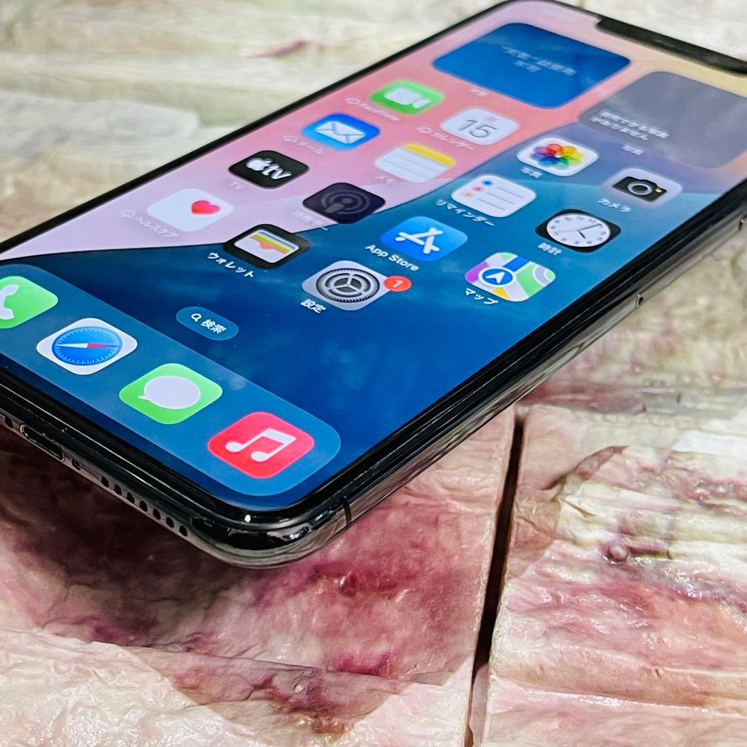 SIMフリー iPhoneXSMAX 256GB 438 スペースグレイ