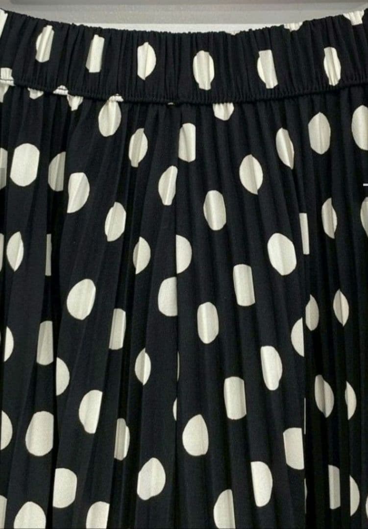 イシカワ　ラボ　ISHIKAWA LABO　ドット　プリーツ　ガウチョ　パンツ