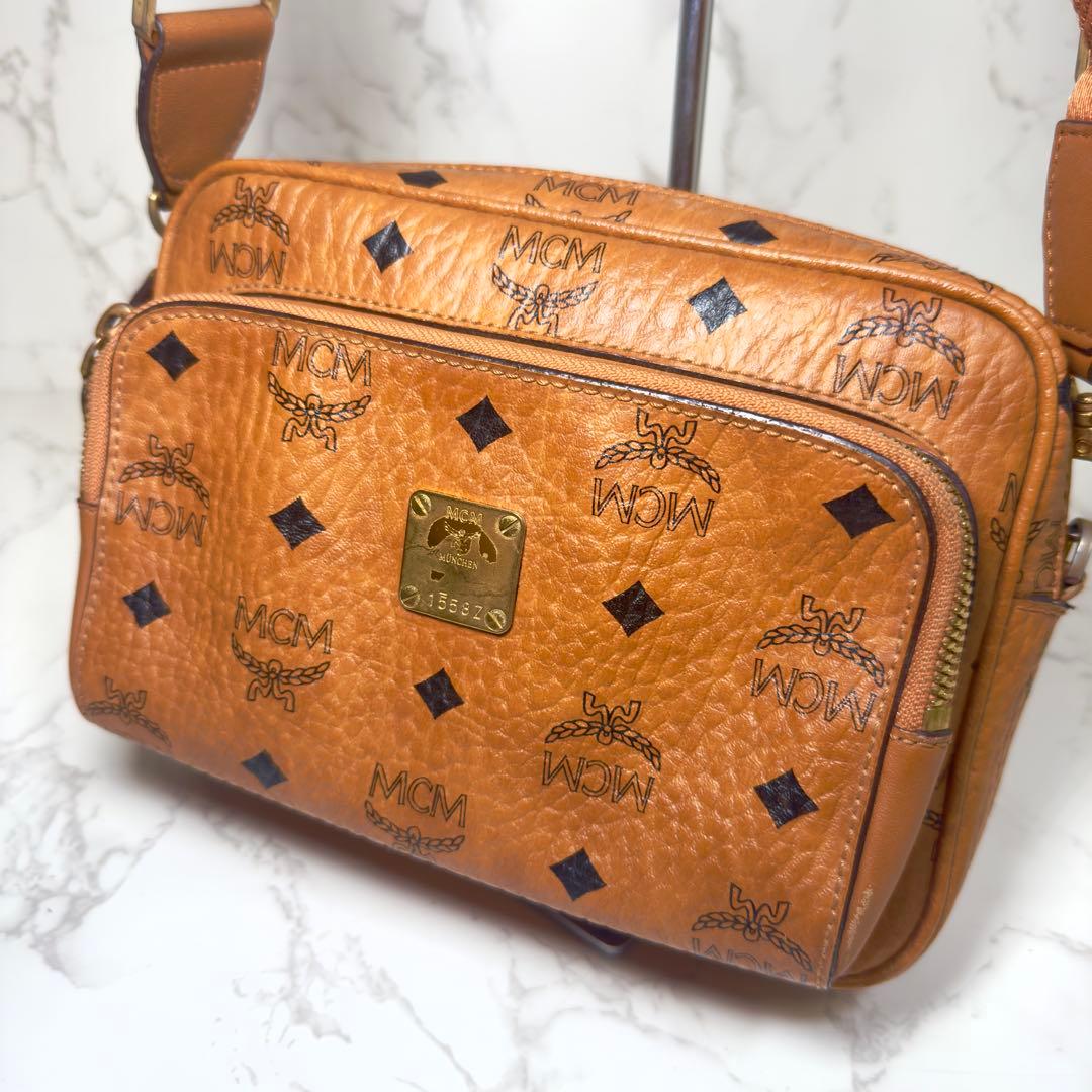 MCM❤️エムシーエム ショルダーバッグ レザーバッグ ハンドバッグ