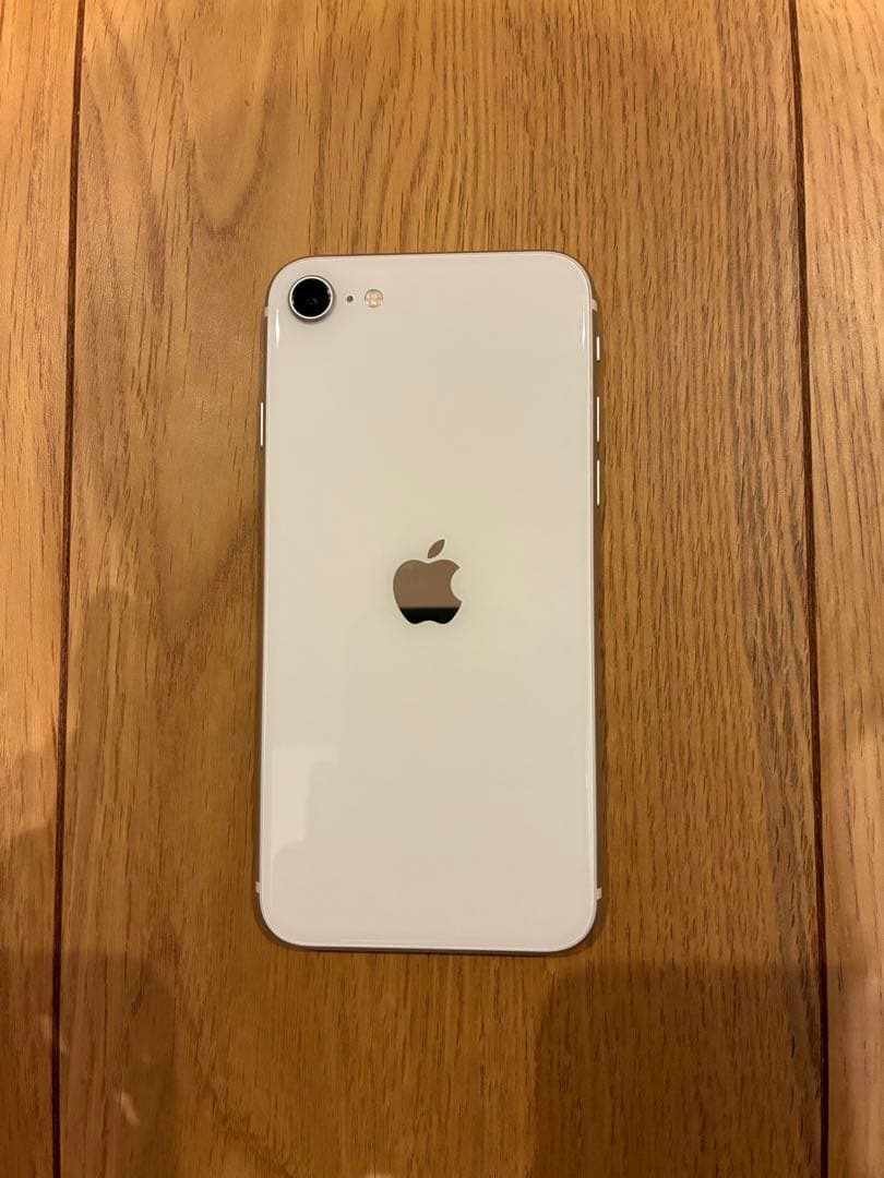 美品iPhoneSE第2世代 64GB ホワイト　初期化済