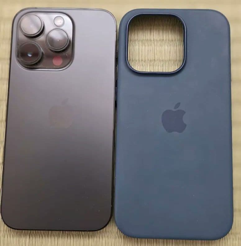 ほぼ未使用‼️ iPhone 14 Pro 1tb スペースブラック 純正ケース