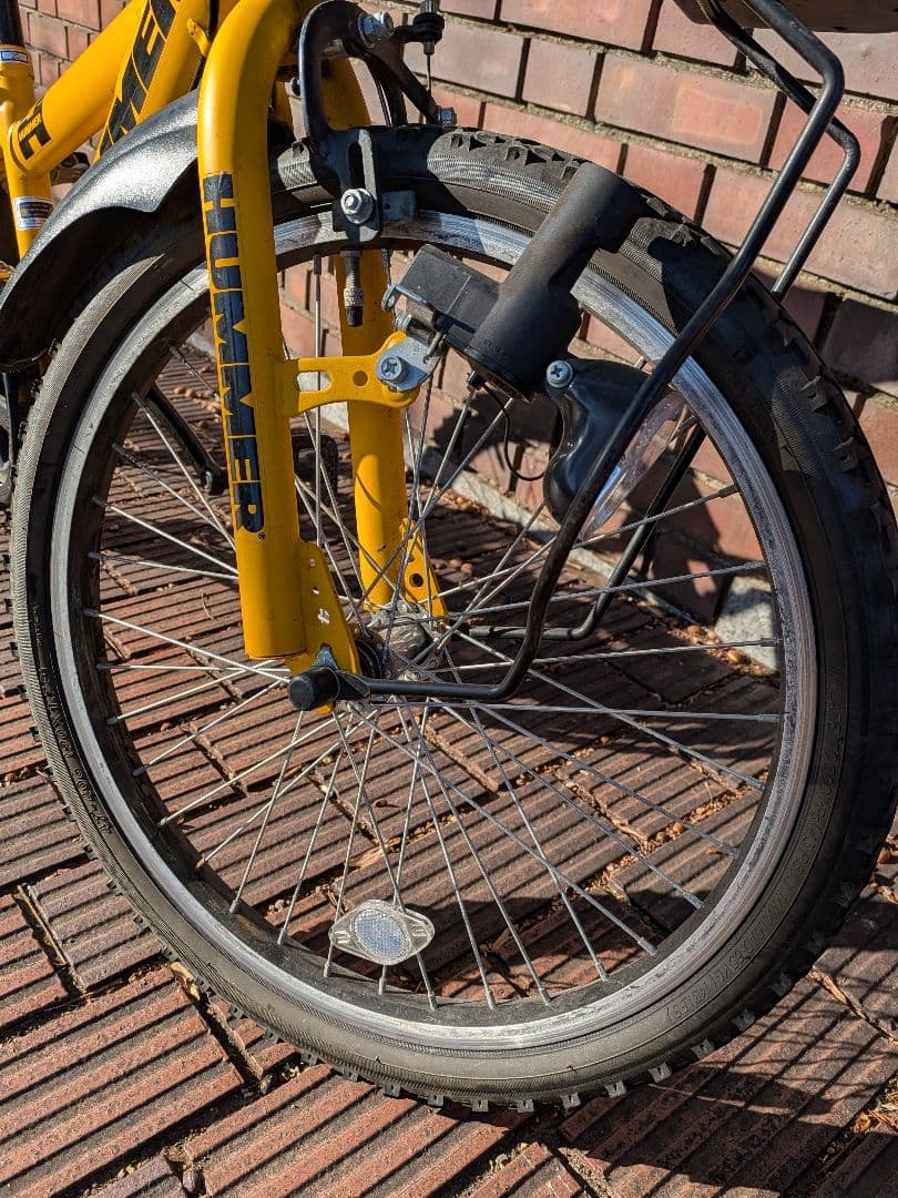 HUMMER キッズ自転車 20インチ イエロー