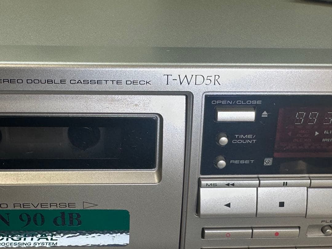 【希少美品】パイオニアステレオダブルカセットデッキT−WD5R