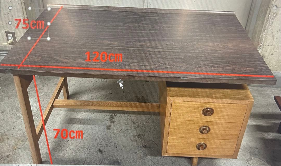 UT　ヴィンテージ デスク 机 60s北欧 モダン ミッドセンチュリー