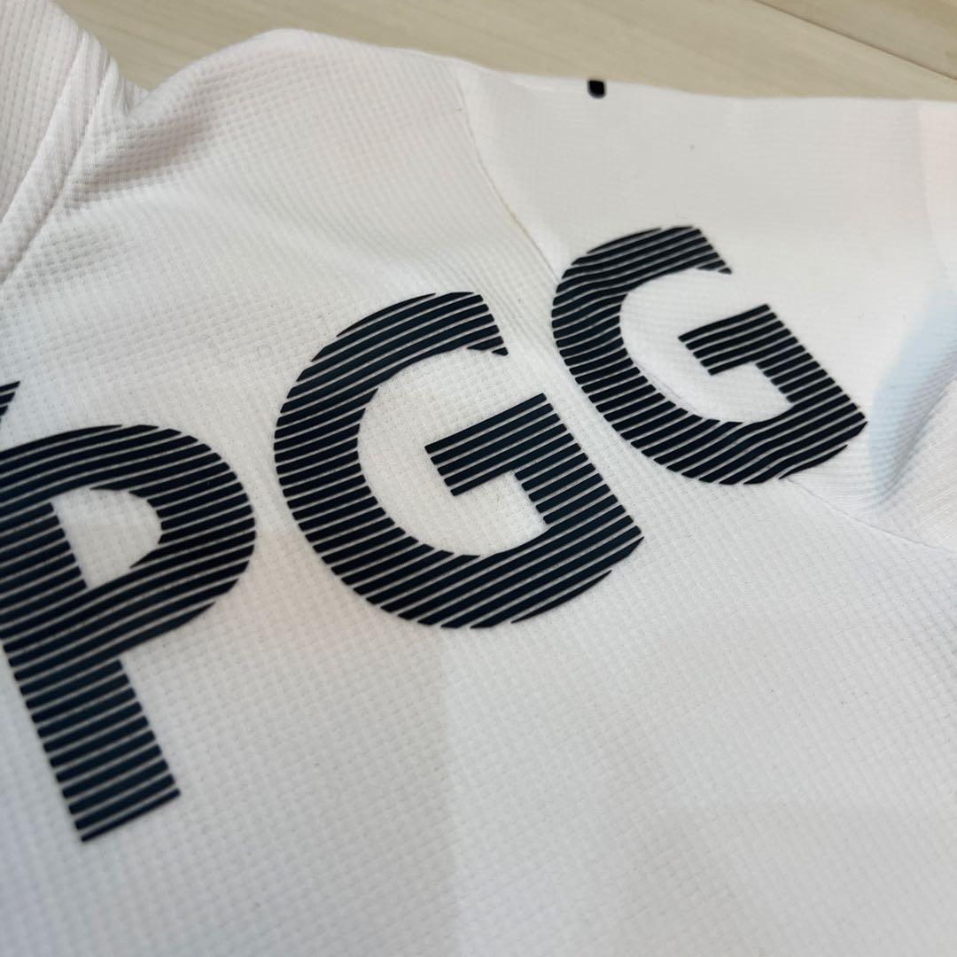 新品　新作　半額以下　ビックロゴモックシャツ　PGG サイズ0 ストレッチ