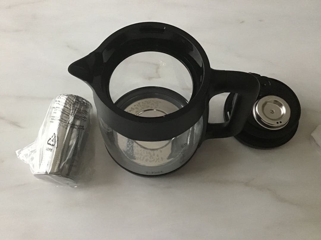 ティファール 電気ケトル 1.5L ガラス製