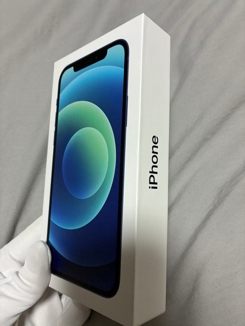 iPhone12 ブルー　128