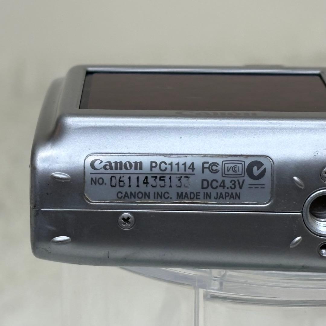 Canon カメラ　IXY 600 PC1114充電器　コンデジ　動作品