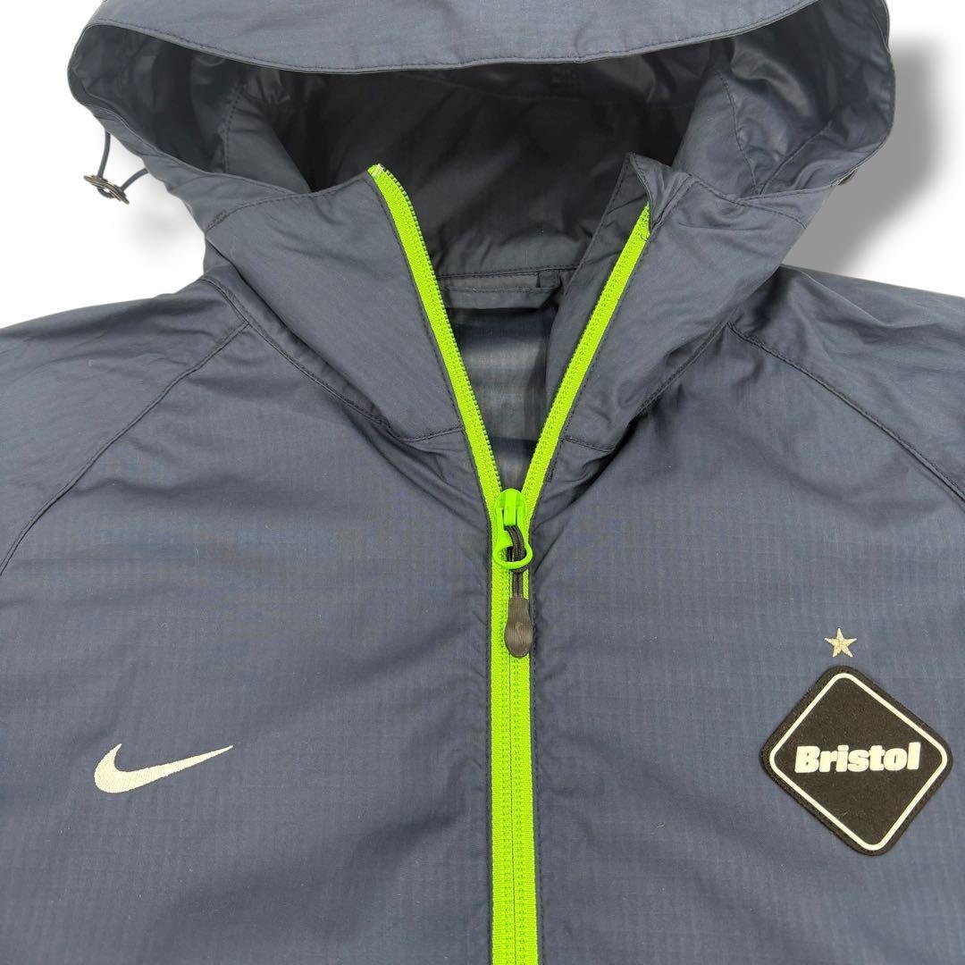 美品　希少　F.C.R.B. NIKE ナイロンジャケット M ネイビー 651