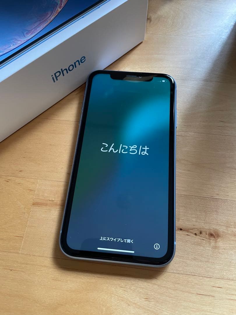 ⭐️極美品⭐️ iPhone XR ブルー 128GB 本体のみ