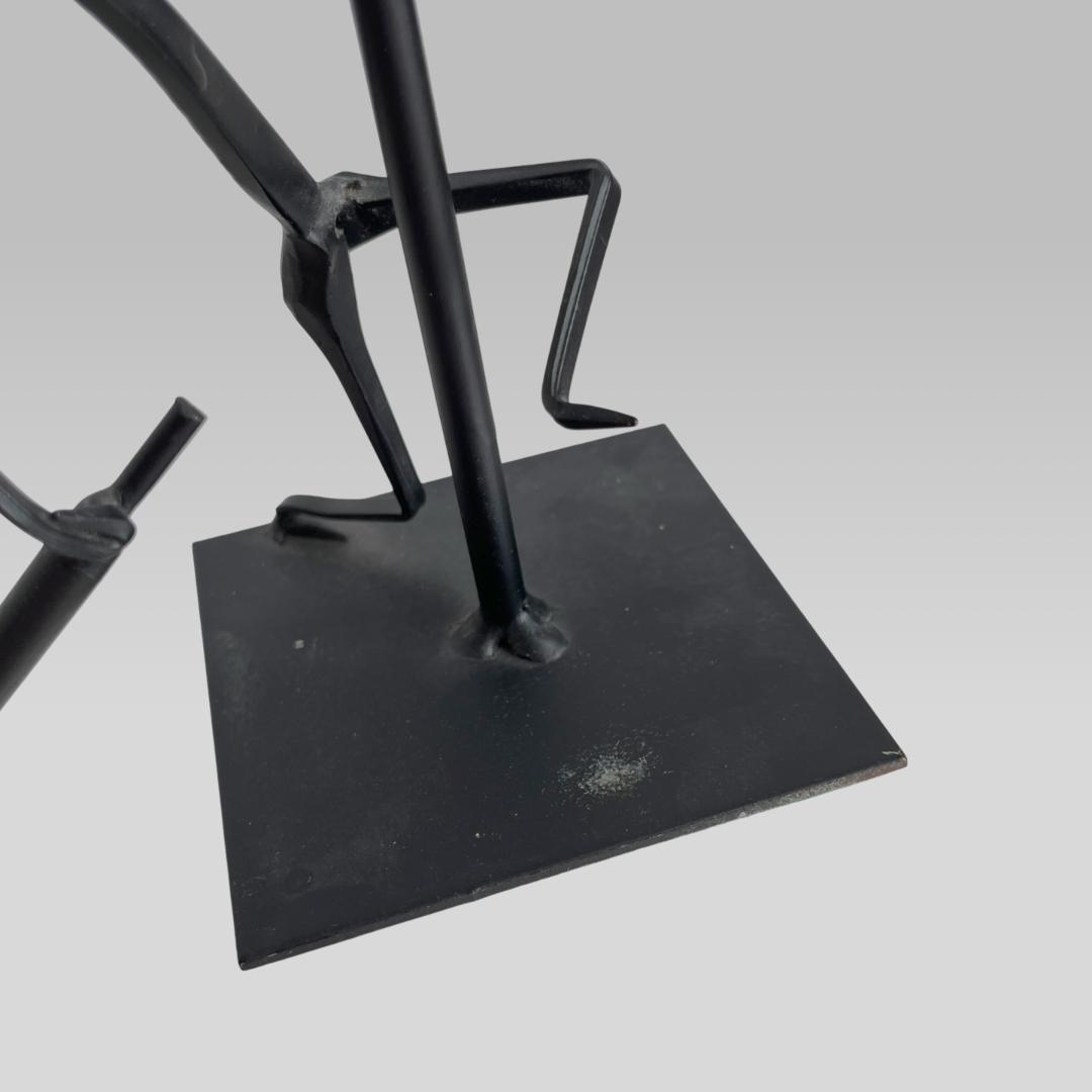 1980s ヴィンテージ【ピクトグラム】アートデザイン 置き時計 クロック