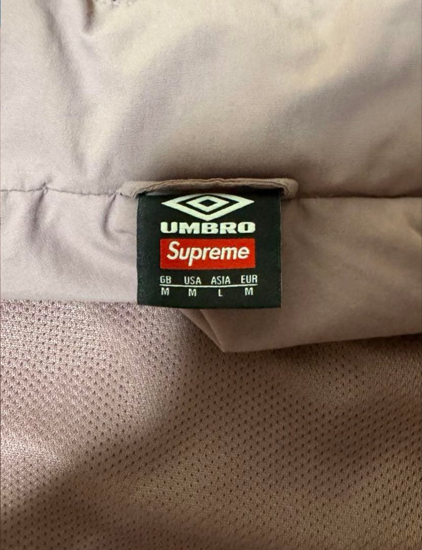 ジャケット・アウター supreme umbro track jacket L size