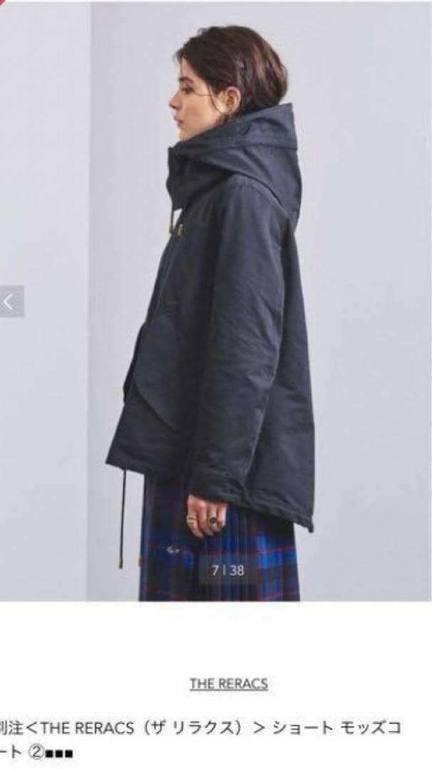 値下げ！THE RERACSザリラクス☆アローズ別注モッズコート 36