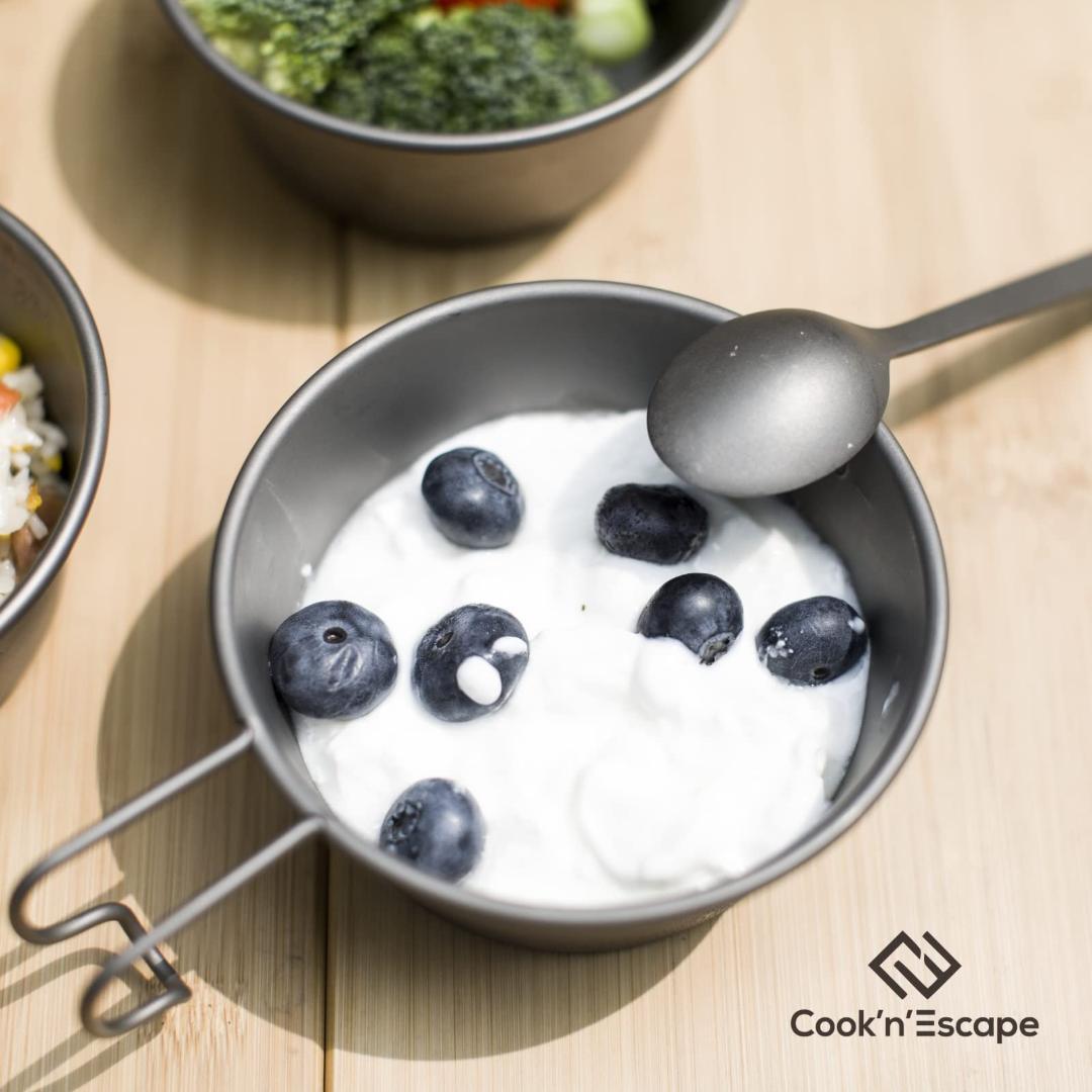 チタンセット 超軽量 専用収納袋付 カトラリー