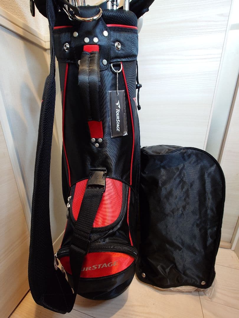 ツアステージ メンズゴルフクラブセット 未使用キャディバック付
