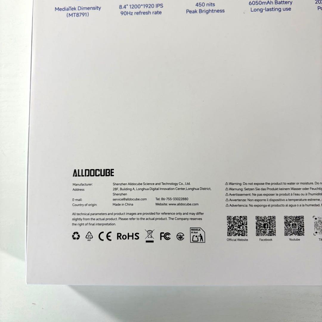 y*a様 【稼働確認済】ALLDOCUBE iPlay 70 mini Pro