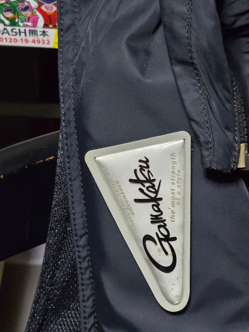 がまかつ フィッシングベスト 黒