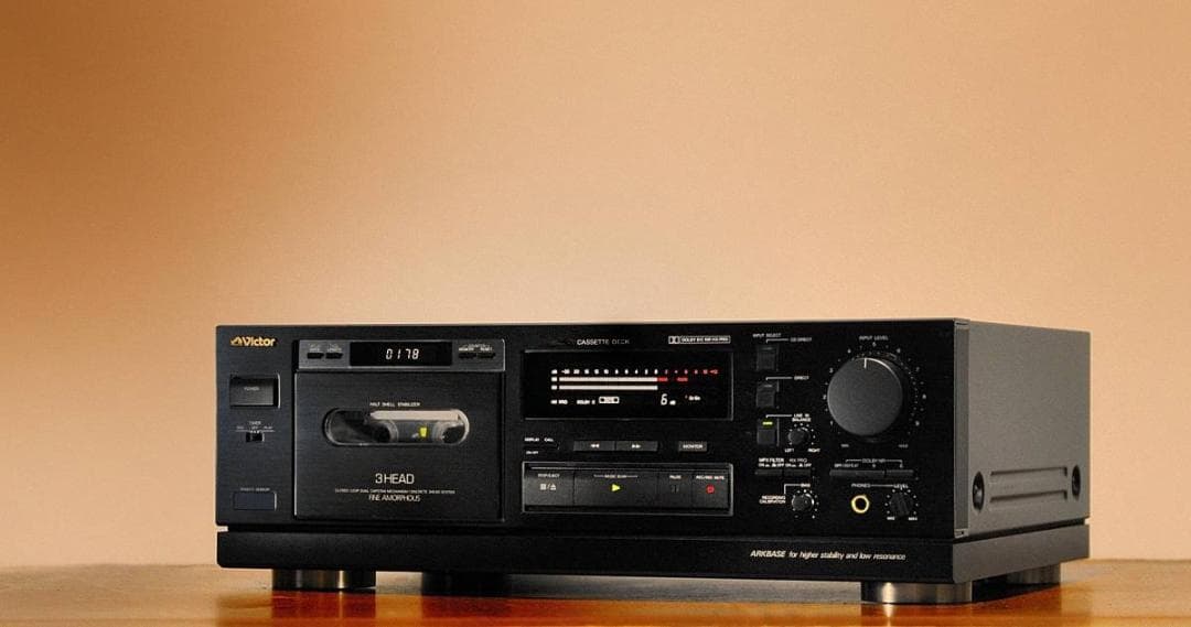 ★3ヘッド上級機を味わう…VICTOR ステレオカセットデッキ TD-V731