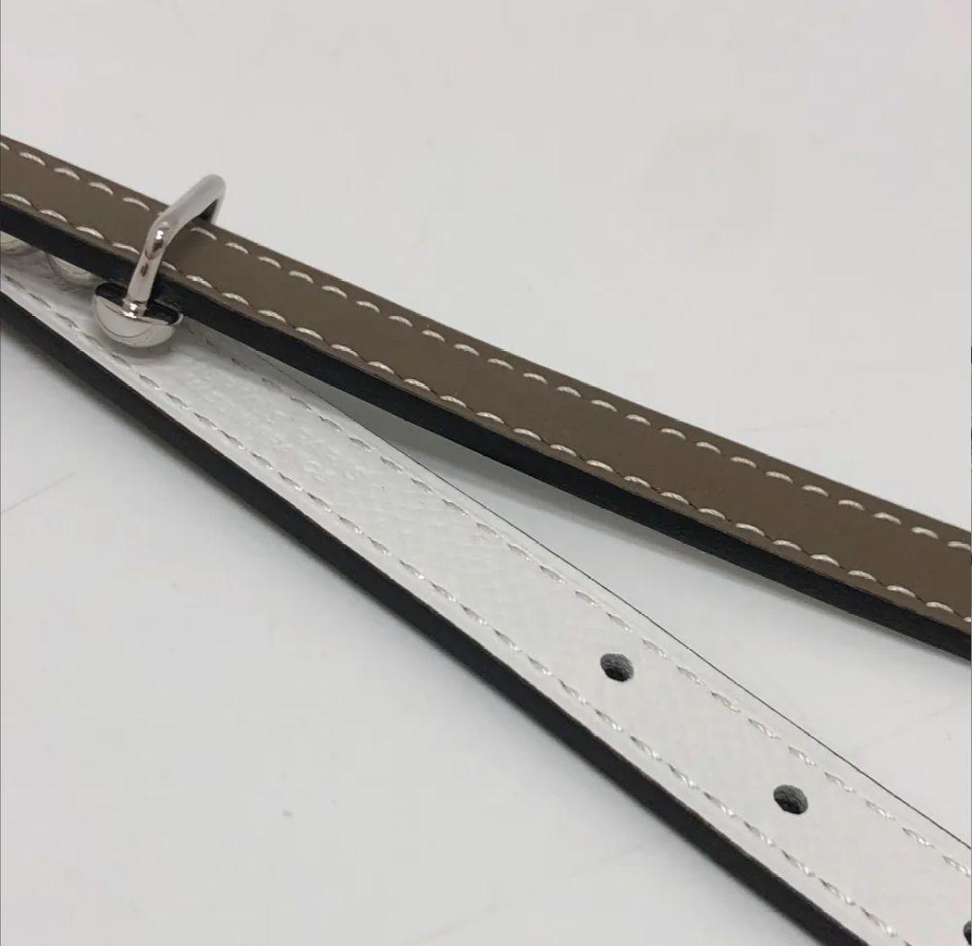 期間限定値下げ！【未使用】エルメス バブル リバーシブル レザーベルト