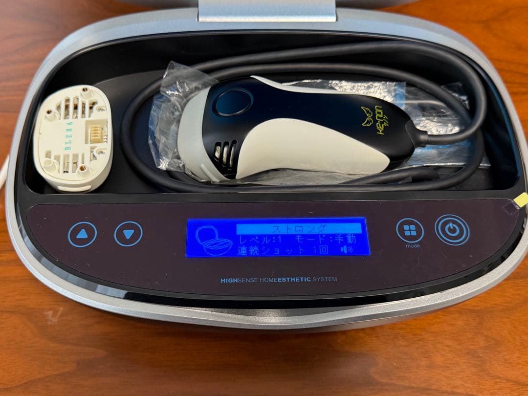 ケノン 光美容脱毛器 v6.3 (眉毛用脱毛器、カートリッジ2個付き)