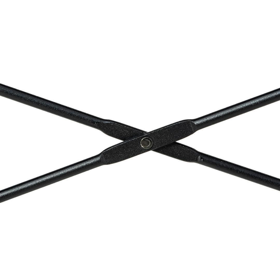 【ブラック】パソコンデスク キャスター付きで移動可能ラック付き デスクワークデス