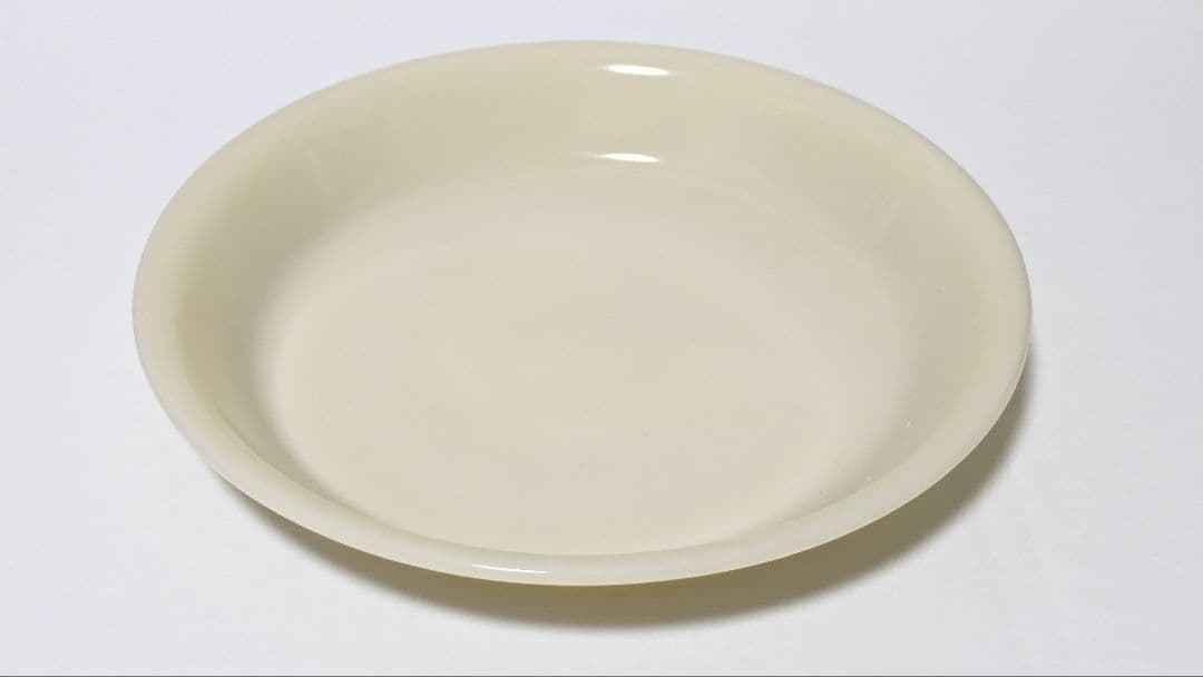 最初期 ブロックレター ファイヤーキング アイボリー パイプレート 2枚セット