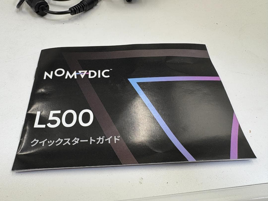 NOMVDIC L500 ポータブル RGB レーザープロジェクター 中古美品
