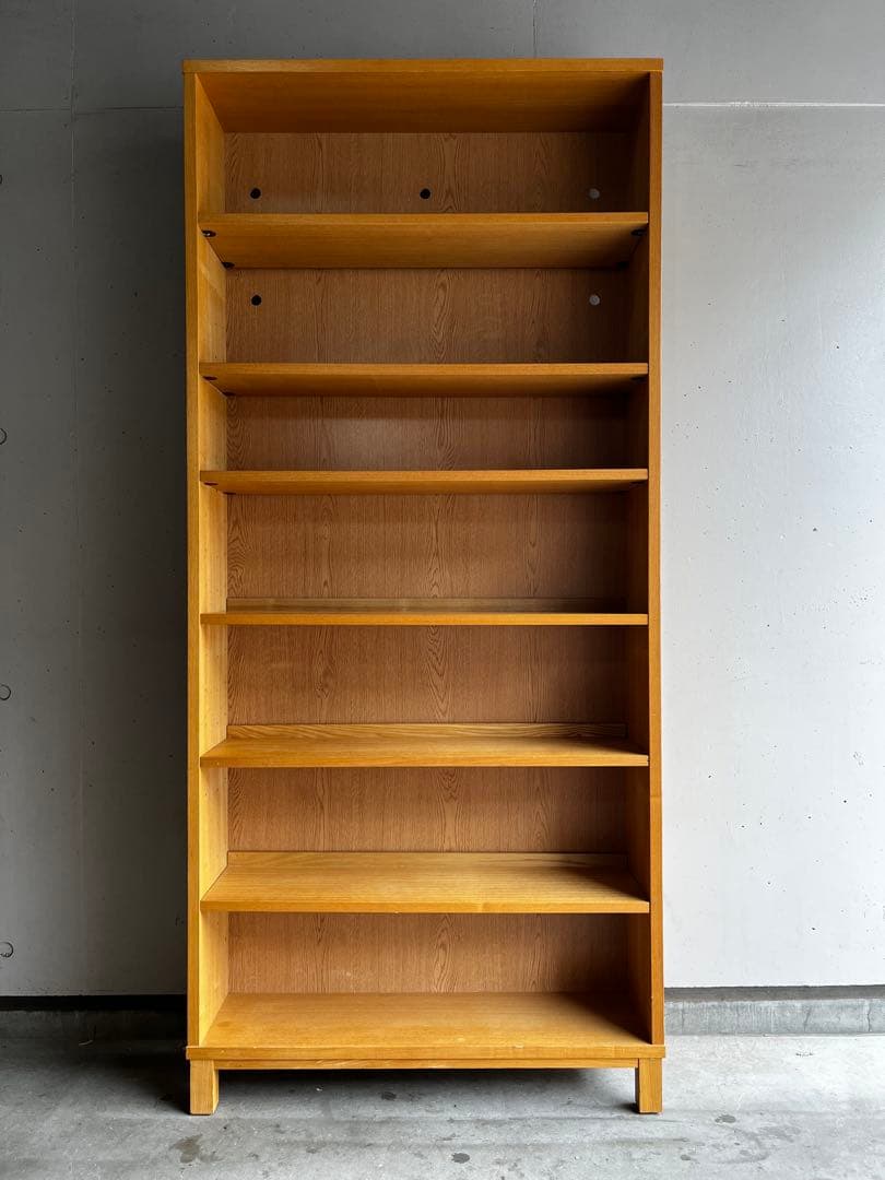 廃盤・希少★無印 組み合わせて使える木製収納・奥行２１ｃｍ・ミドルタイプ