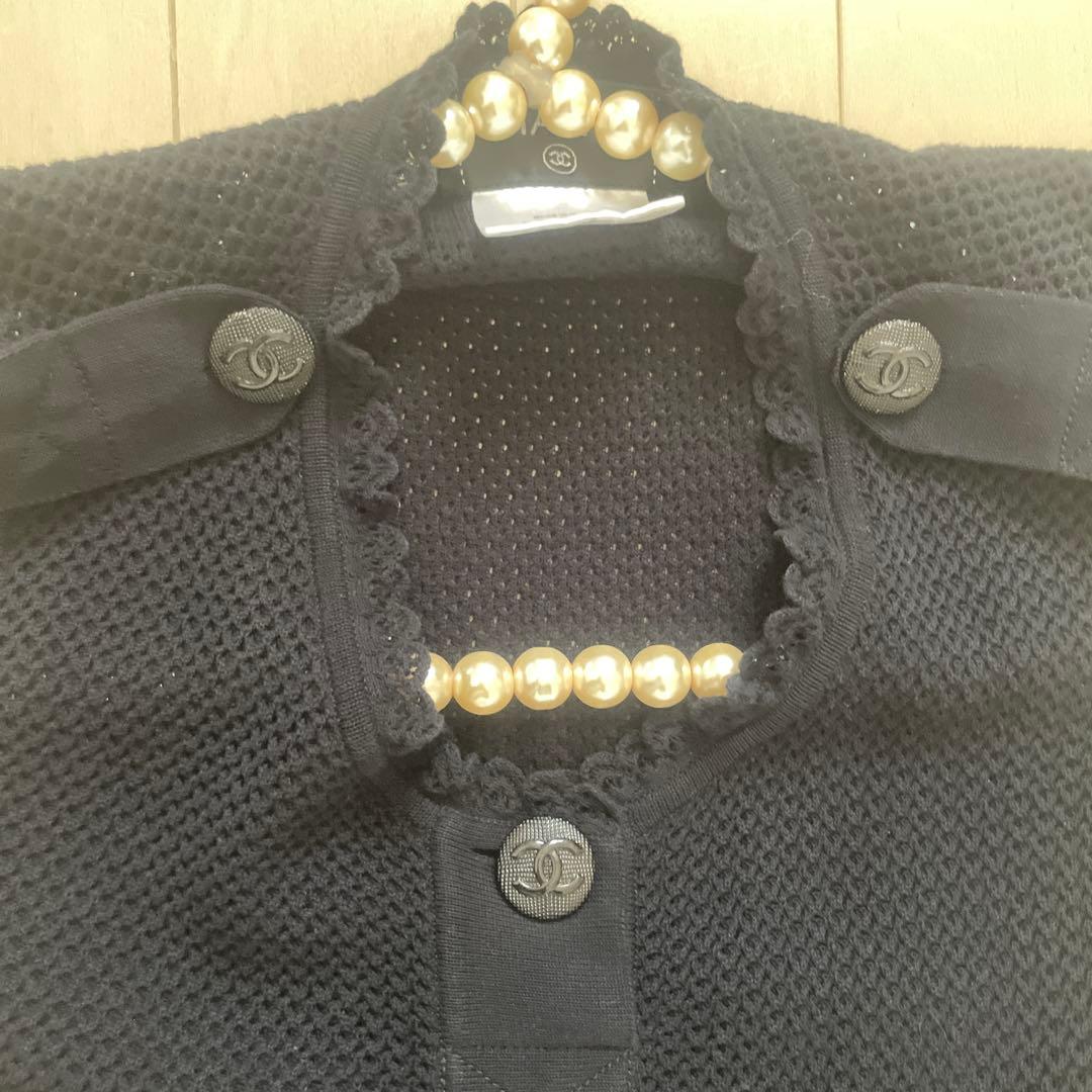 正規品　CHANEL シャネル　ココマーク　ボタン付き　2015SS　ワンピース