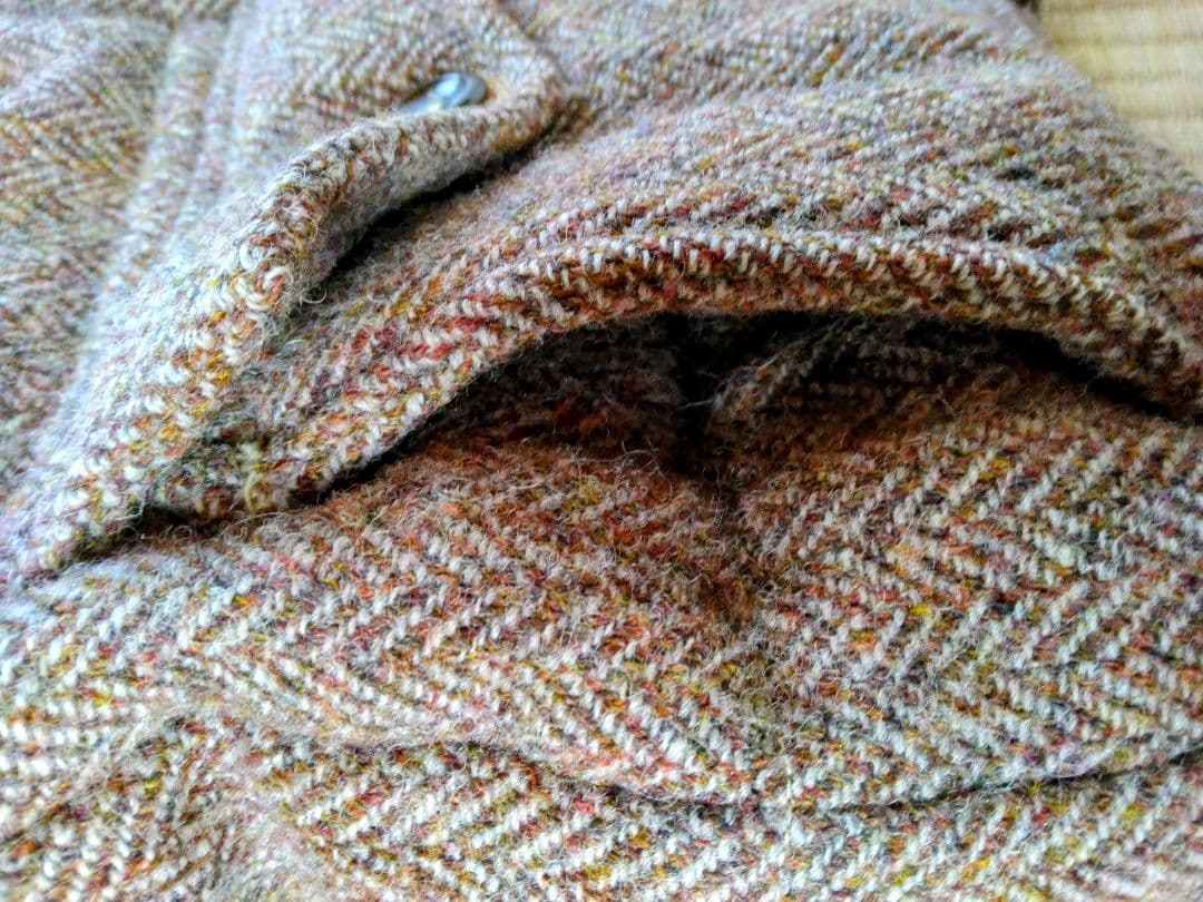 コリンボ　ジェラード　ハリス ツイード トリプルネーム　ベスト　サイズM