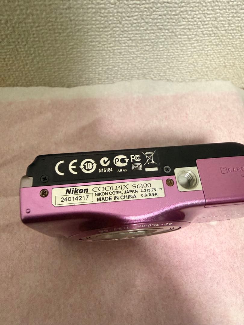 ［美品］Nikon COOLPIX ピンク 7倍ズーム　S6100