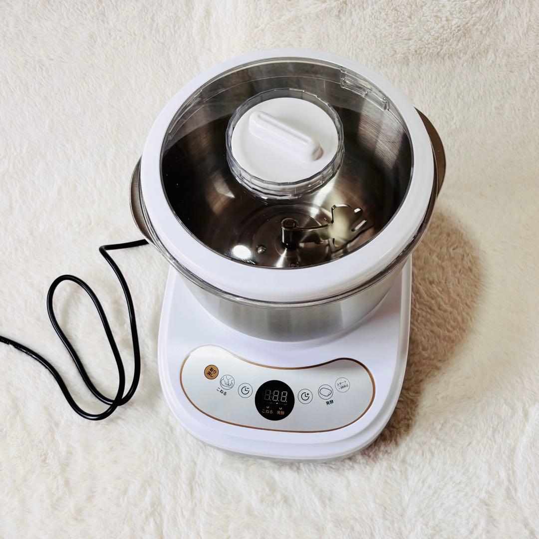 極美品　パンこね機 家庭用 パン製造機 5L