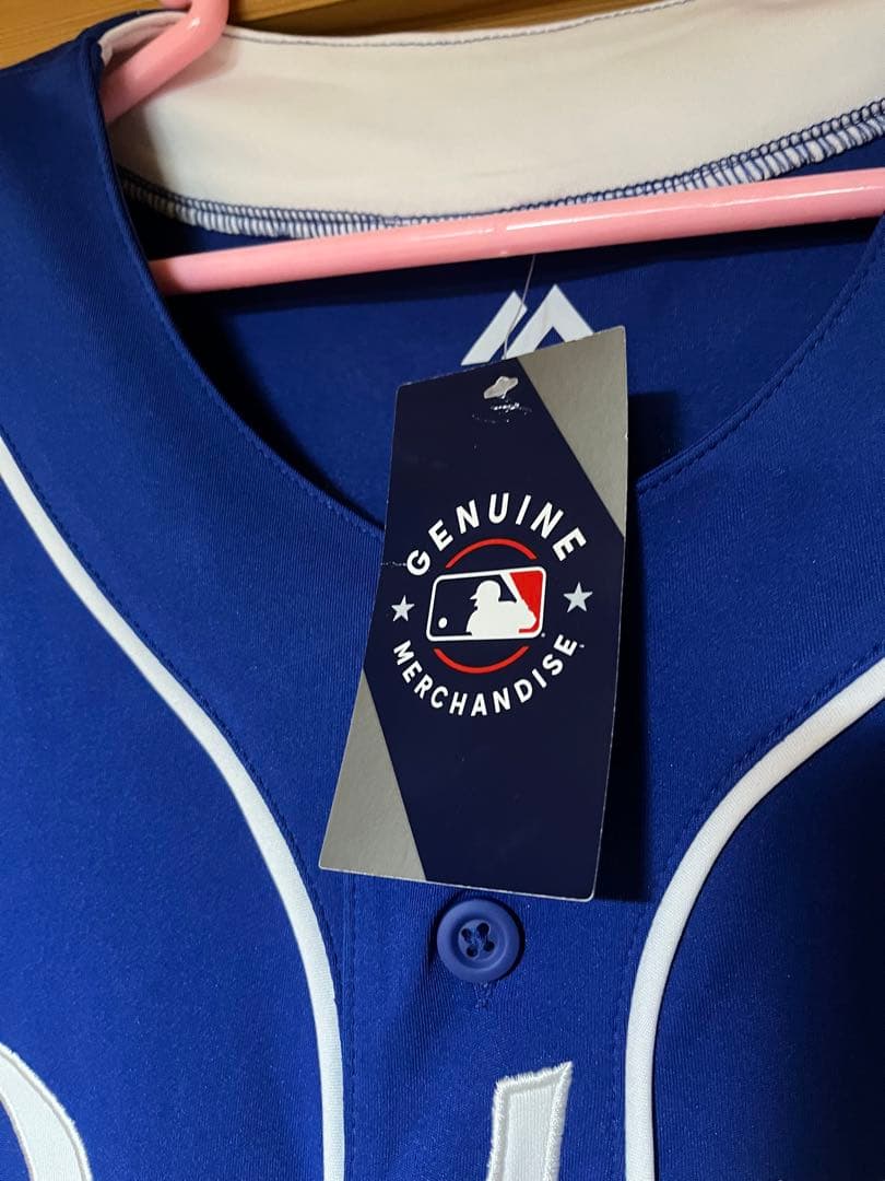 ドジャース MLB メジャーリーグ ベースボールシャツ ゲームシャツ