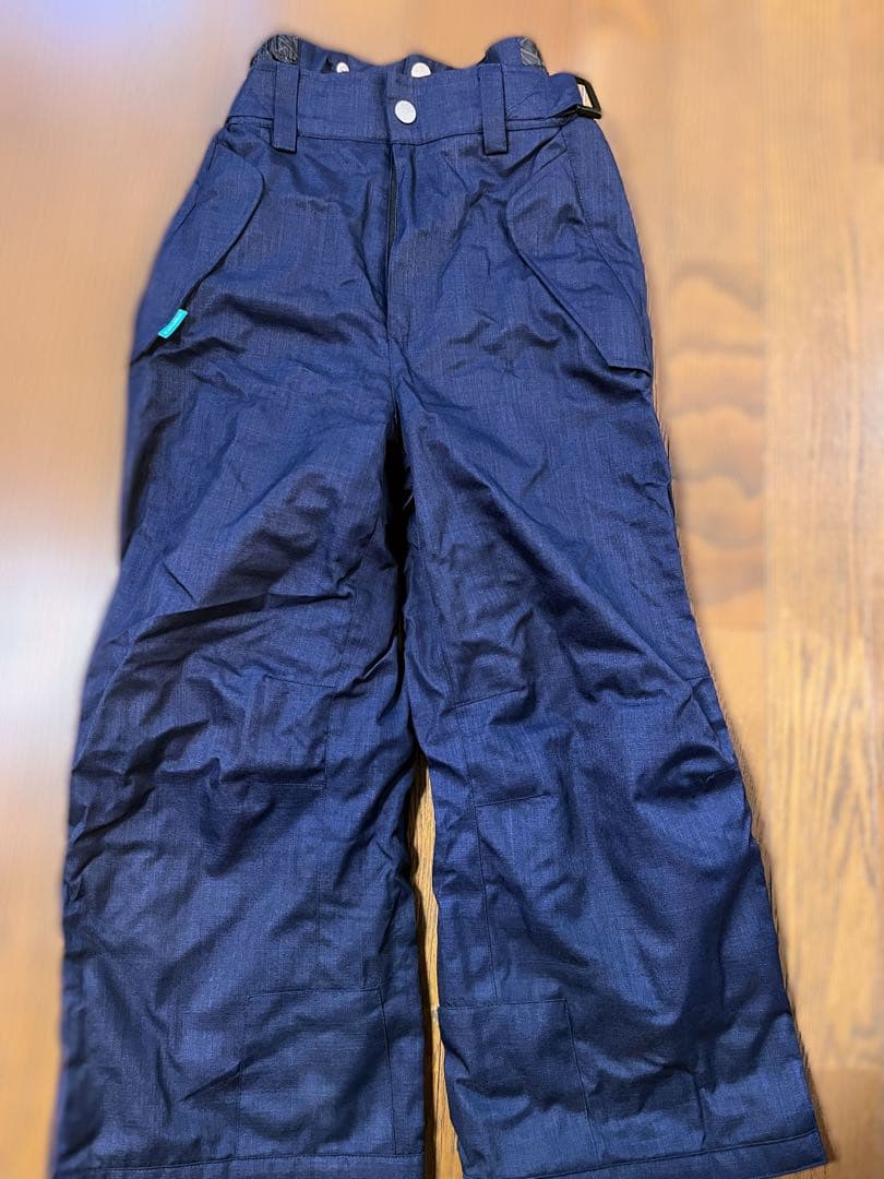 美品◎スキー／スノーボードウェア上下セット 120cm パステルメネイビー