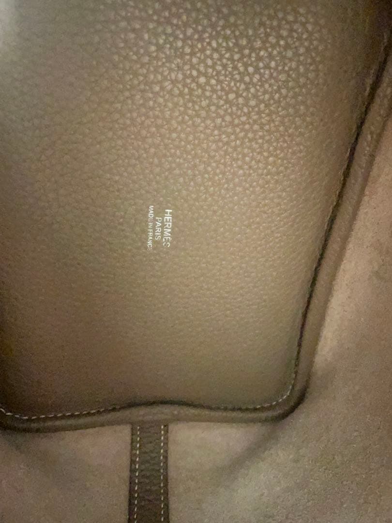 美品HERMESピコタンロックPMエトゥープ