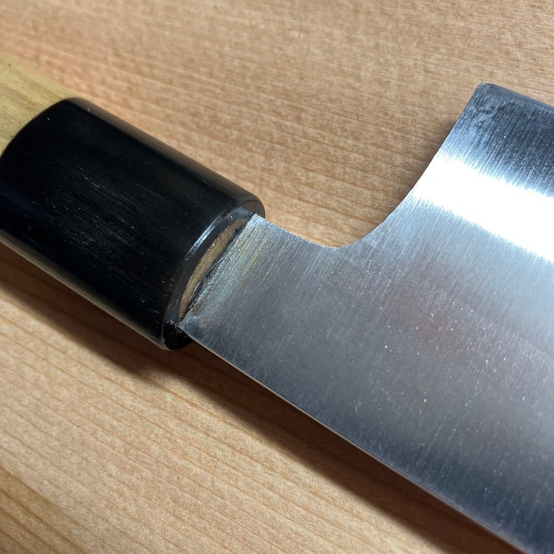 堺實光　鎌型薄刃　白鋼　天然砥石で本刃付け済み❗️