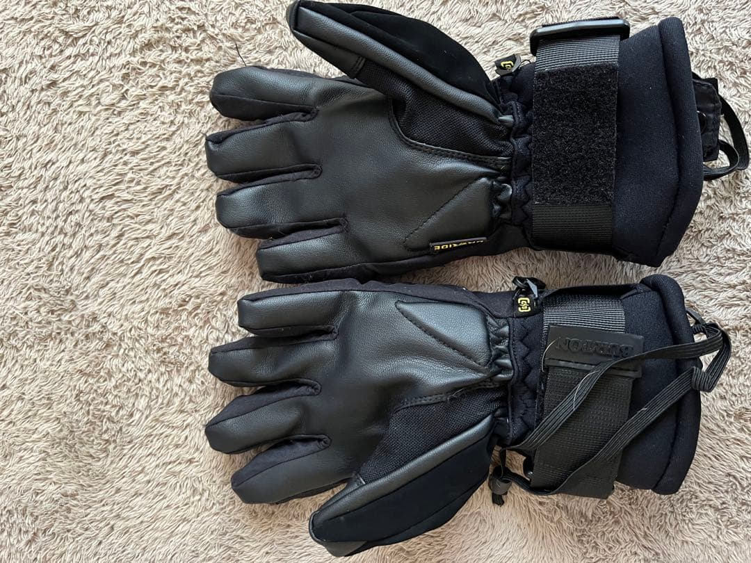 BURTON ブラック スノーボードグローブ
