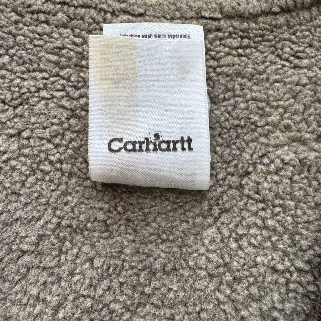 極上 90s カーハート ダックベスト ボア v26 DKB XL tall