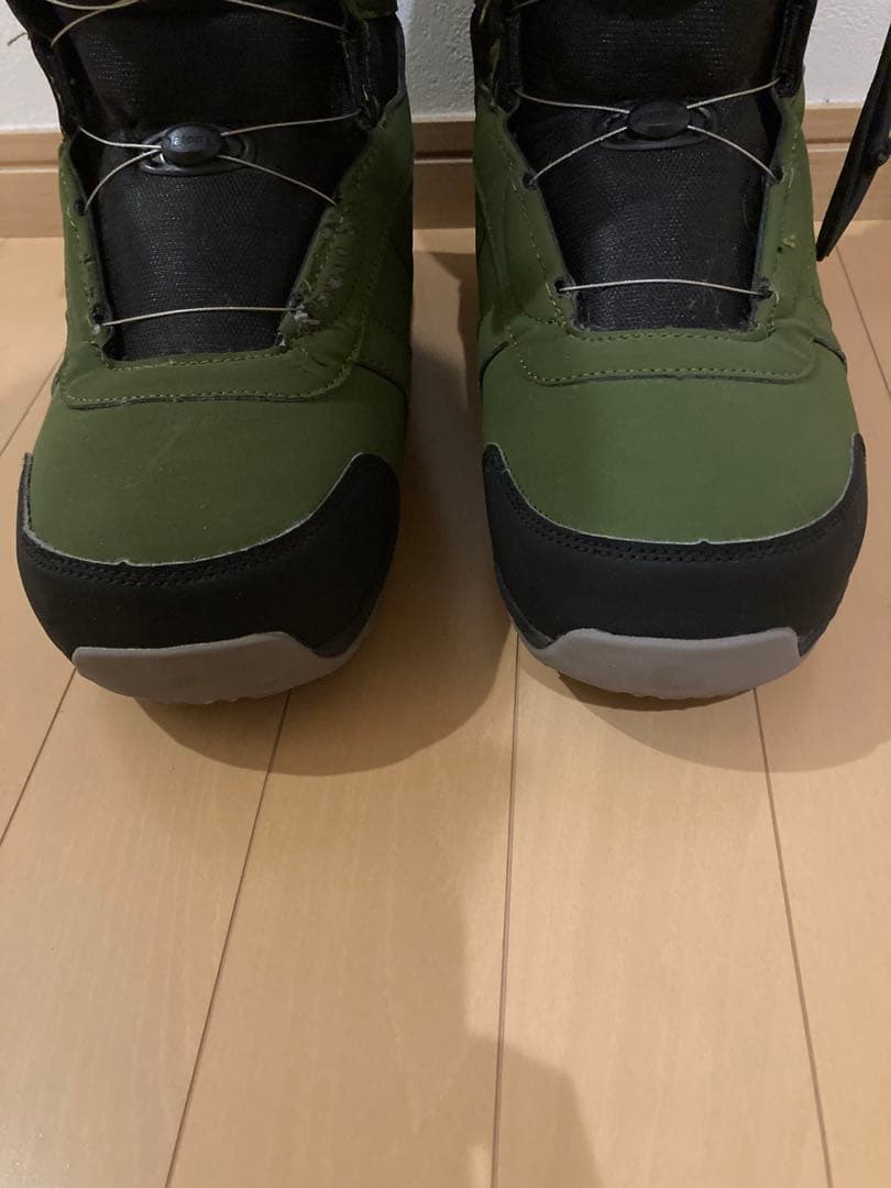 美品28.5cm ARBN エアボーン スノーボードブーツ オリーブ×ブラック