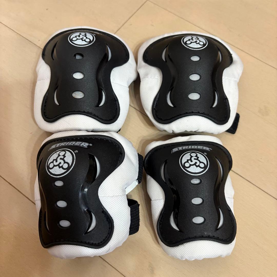 【美品】STRIDER 12スポーツ バランスバイク+プロテクター+専用バッグ