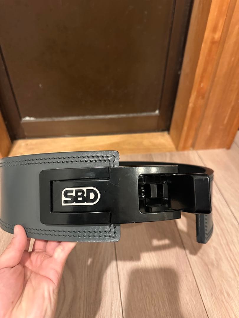 SBD パワーベルト フォージ　グレー　Mサイズ　13ミリ